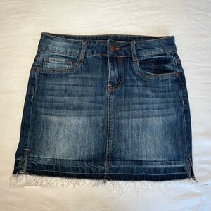 Denim skirt